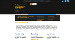 Desktop Screenshot of digitalcowboyit.com